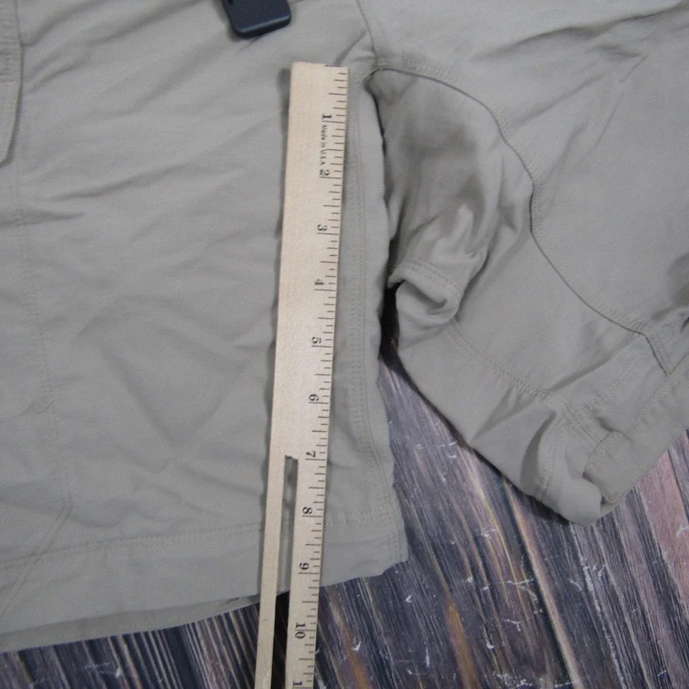 The‎ North Face Shorts Mens Large Beige Hiking Nylon Belted Cargo Lightweight